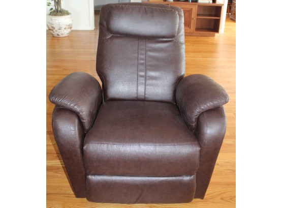 Lovely Brown Leather Zhejiang Botai Furniture Co. Ltd Upholstered Reclining Arm Chair