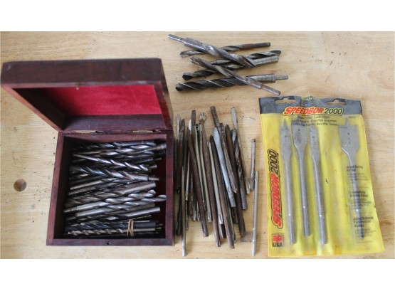 Huge Lot Of Assorted Drill Bits