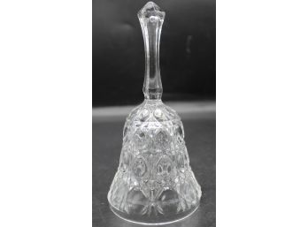 Beautiful Vintage Crystal Cut Glass Decorative Bell