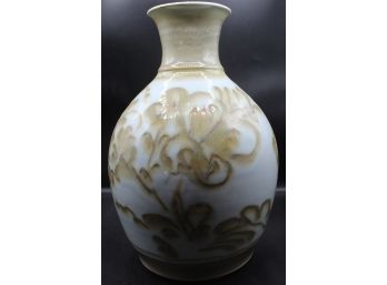 Lovely Hand Painted Floral Porcelain Vase