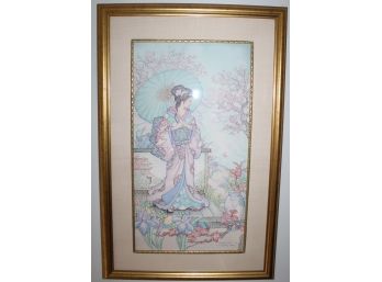 Spring Blossom Maiden By Marty Noble W/ COA