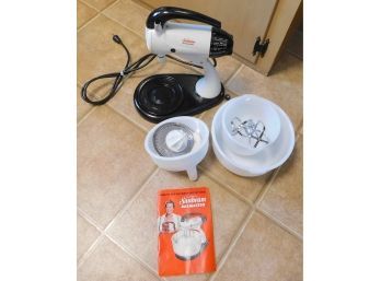 Sunbeam Automatic Mixmaster Model 10 With Accessories