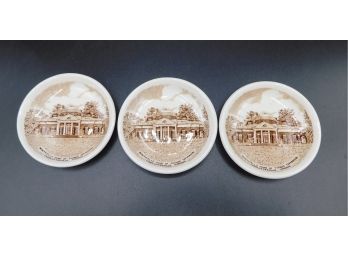 Monticello Home Of Thomas Jefferson Decorative Ceramic Dishes