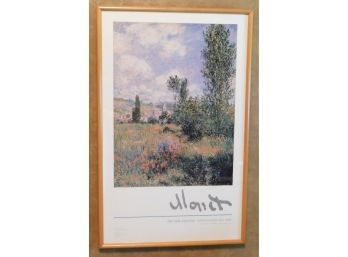 Monet Print  From Washington Gallery Of Art Framed Artwork