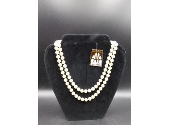 Marvella Stimulated Man Made Pearl Necklace