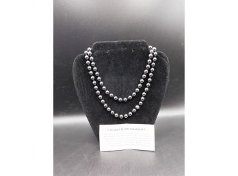 'Alaska Black Diamond' Hematite Necklace
