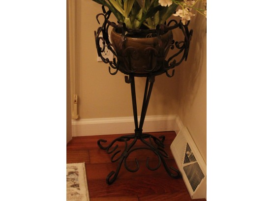 Wrought Iron Indoor Plant Stand