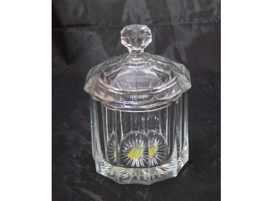 Crystal Candy Jar With Lid