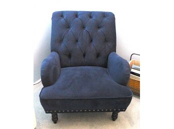 Pier 1 Imports Oversized Blue Arm Chair