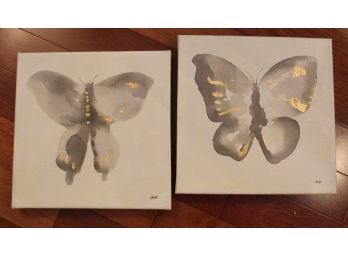Set Of Butterfly Canvas Art By Gio