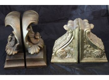 Set Of Wooden Bookends