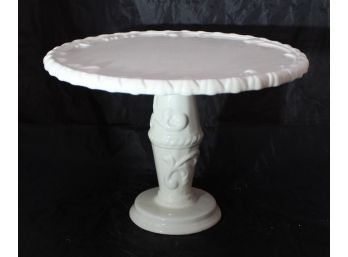 Tracy Porter Hand Painted Pedestal Cake Plate