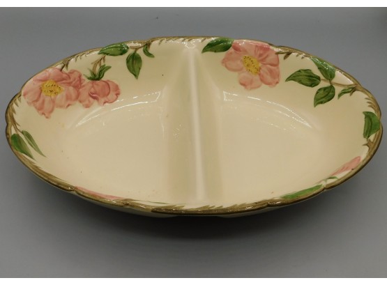 Franciscan Floral Pattern Sectional Bowl