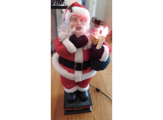 Holiday Creations Electric Moving Santa