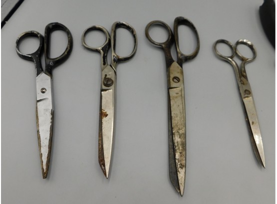 Assorted Lot Of OXO Butcher Scissors