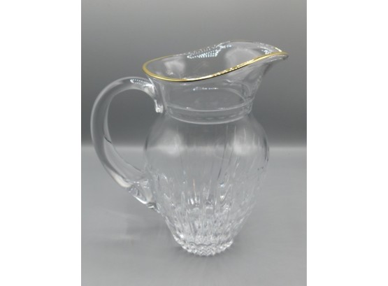 Lovely Marquis By Waterford Crystal Pitcher