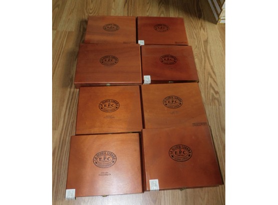 Lot Of La Gloria Cubana Calidad Suprema De EPC Cigar Boxes