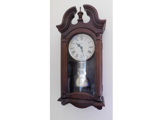 Howard Miller Dual Chime Battery Operated Wall Clock #625-253