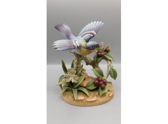 Andrea By Sadek Parula Warbler #7913 Porcelain Bird Figurine