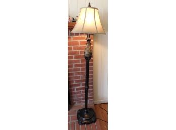 Lovely Faux Marble Accent Floor Lamp
