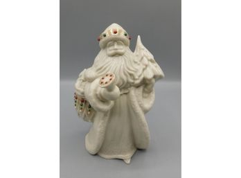 Lovely Lenox Holiday Kris Kringle Porcelain Figurine