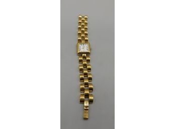 Anne Klein Gold Tone Wrist Watch #1V79966-7