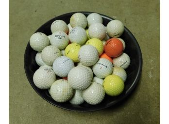 Assorted Lot Of Golfballs