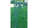 Vintage Green Wrought Iron Patio Table 'Frame Only'