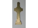 TSC Brass Celtic Cross Wall Decor