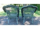 Outdoor Wicker Chairs And Table Set