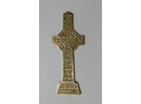 TSC Brass Celtic Cross Wall Decor