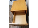 Sturdy Wooden Filing Cabinet - 2 Drawers
