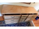 Stylish Hickory Manufacturing Co. - Large Wooden Dresser 9 Drawers For Storage
