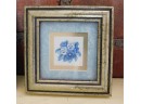 Pretty Petal Collectables - Small Decorative Framed Artworks - 'violet' And 'Pansey I'