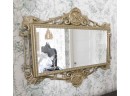 Stunning Rectangular Wall Mirror With Ornate 19th Century Inspired Frame