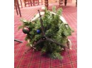Small Pre-decorated Faux Christmas Tree With Stand