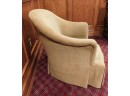 LT Designs By Century - Tan Skirted Armchair