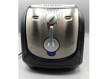 Krups 2 Slice Black And Stainless Steel Toaster