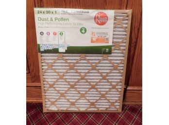 Home Depot - Replacement Dust And Pollen Air Filter -sealed