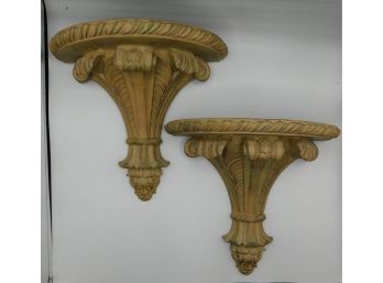 Decorative Wall Mounting Shelves - Pair Of 2