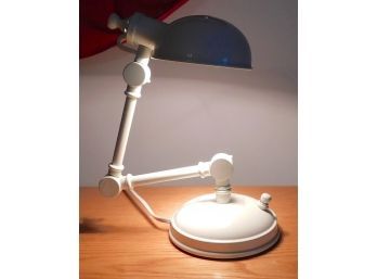 Pottery Barn - Small White Metal Desk Lamp