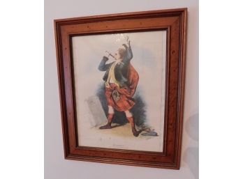 Traditional Highland Dress - MacGregor Clan Framed Art Print