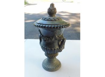 Decorative Chalice Style Wooden Urn