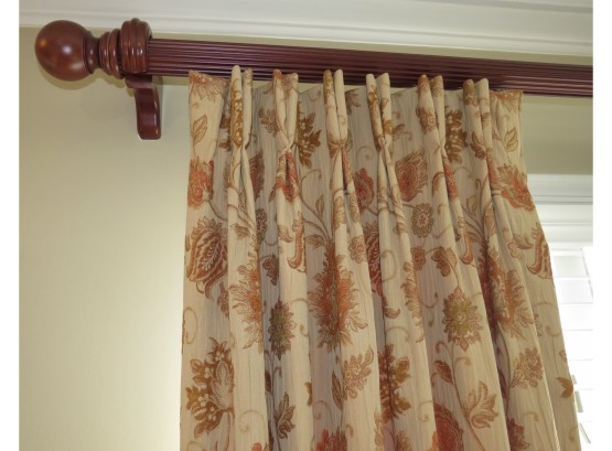 Lovely Panel Curtains With Rod
