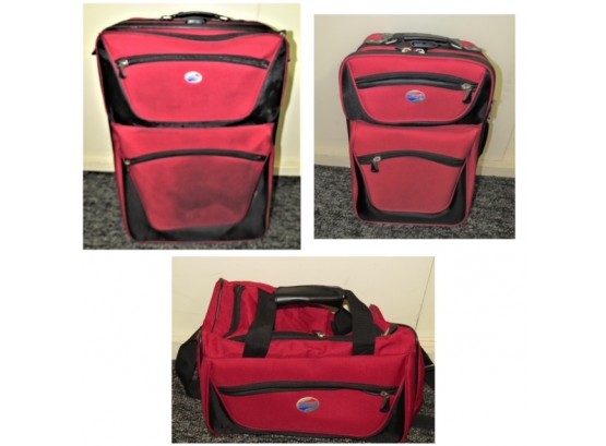 American Tourister Suitcases - Set Of 3