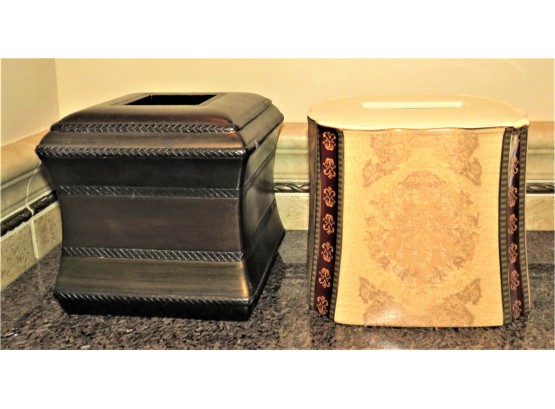 Decorative Tissue Boxes - Set Of 2