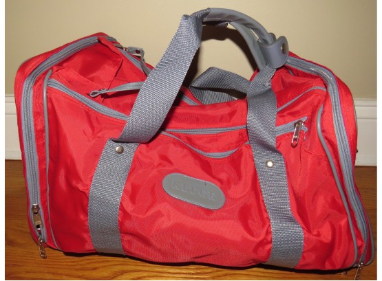 Kluge Red/gray Duffle Bag