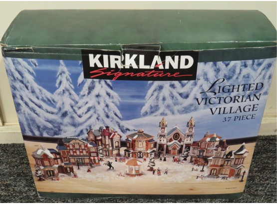 Lighted Victorian Village - In Original Box