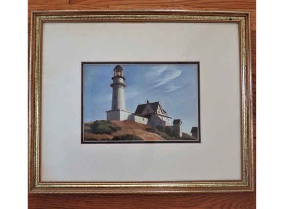 Lighthouse Framed  & Matted Wall Decor