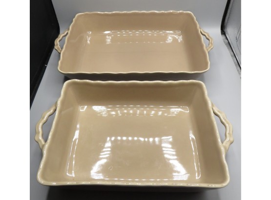 Matceramica Handled Baking Dishes - Set Of 2